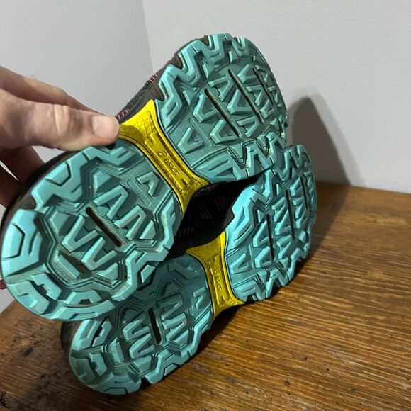 Asics GEL-Venture 7 Running Sneakers Shoes Women's US 9 Black Synthetic 1012A983 - Picture 9 of 11